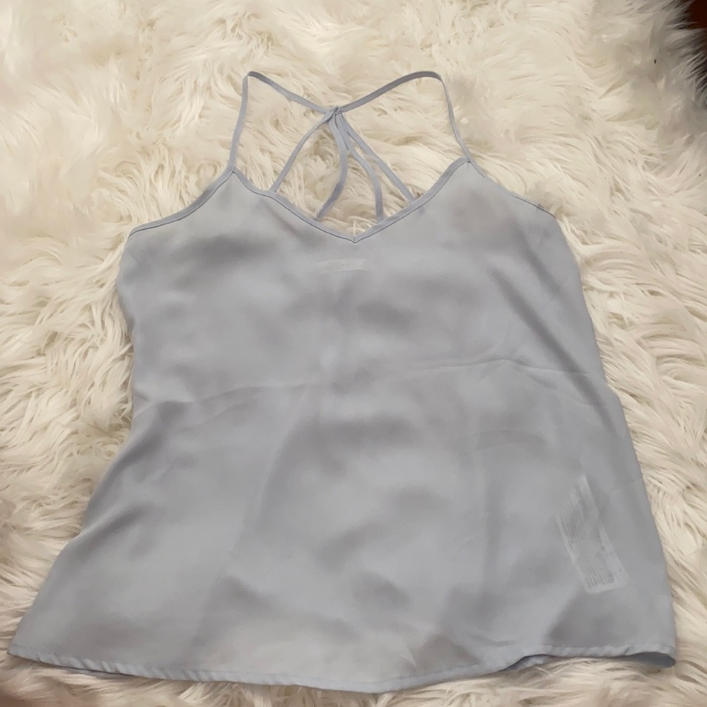 Abercrombie & Fitch Light Blue Tank Top